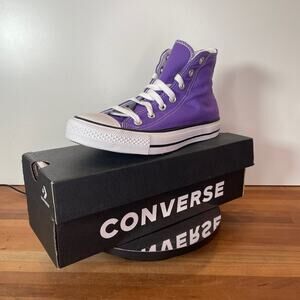 Converse Purple High-Top Athletic Shoes